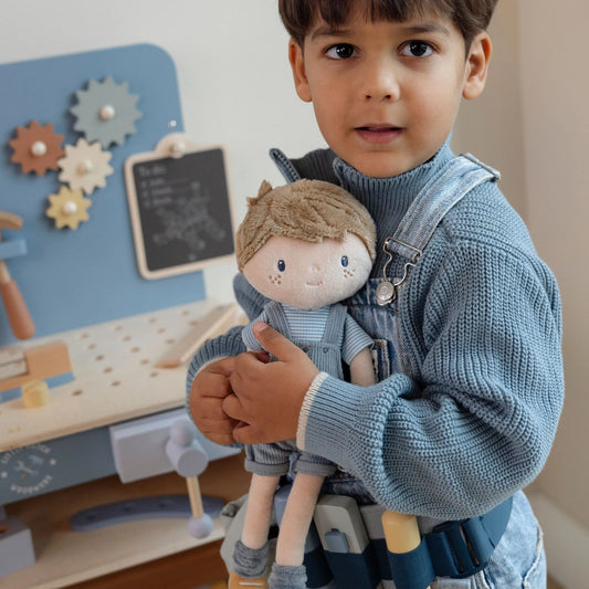 Мека кукла за гушкање • Џим