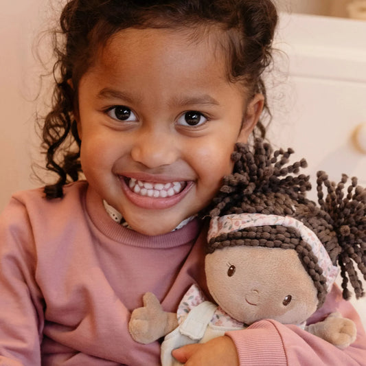 Бебе кукла во меко креветче • Еви