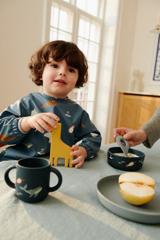 Силиконски сет за храна од 4 производи • Виви • Арктичко море