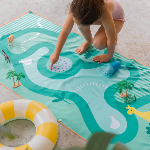 Микрофибер пешкир за игра • Сафари