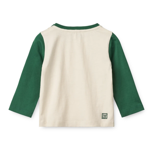 Блуза со долги ракави • Апиа • Љубопитност / Песок