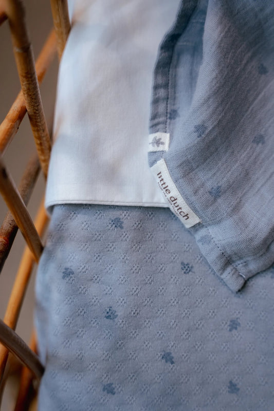 Муслин прекривка • Pure Denim Blue