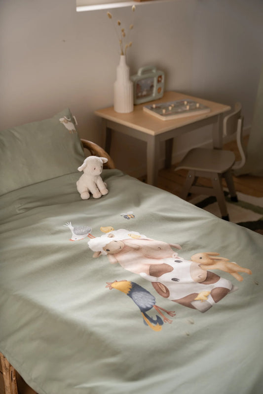 Постелнина за креветче • Малата фарма