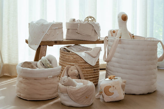 Сет од 2 муслин пелени • Pure Soft Beige