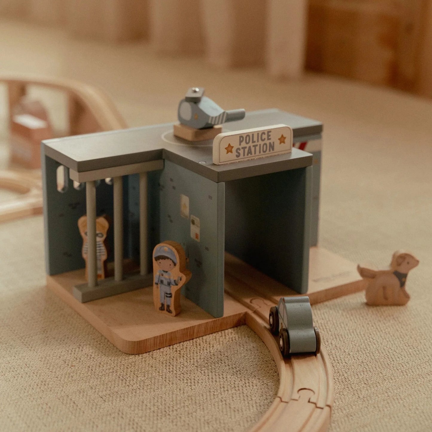 Дрвена полициска станица