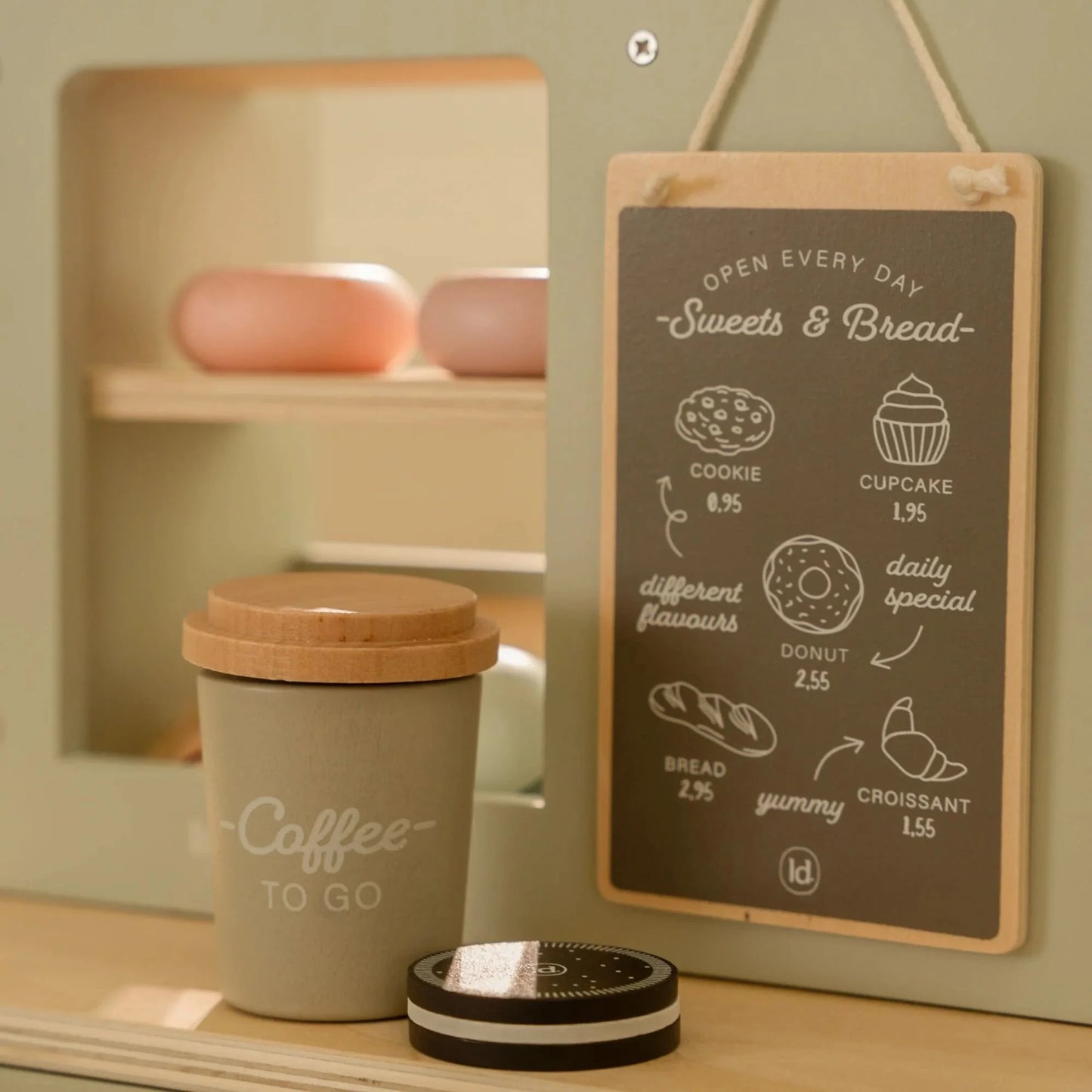 Дрвено катче за кафе