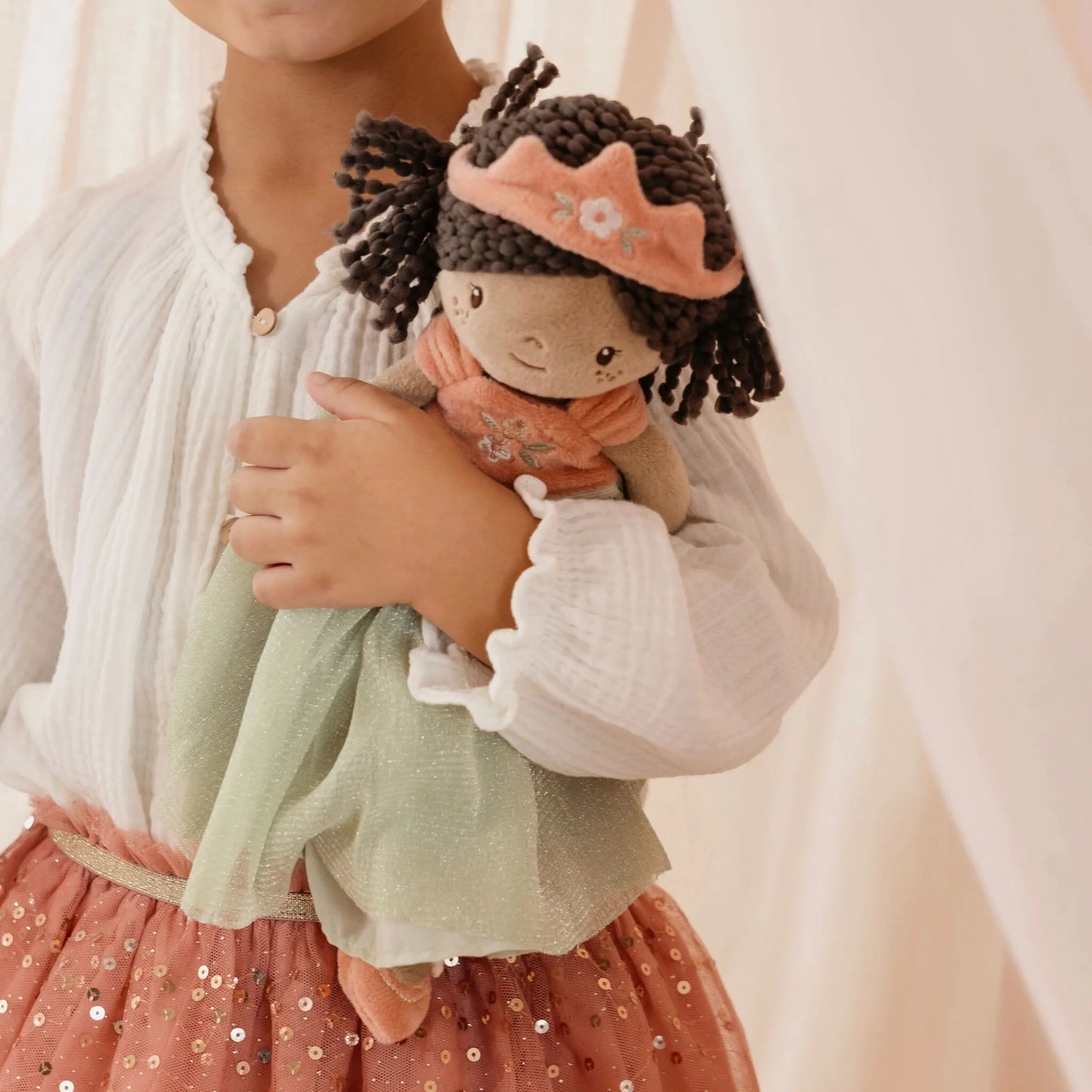 Мека кукла за гушкање • Принцеза Еви