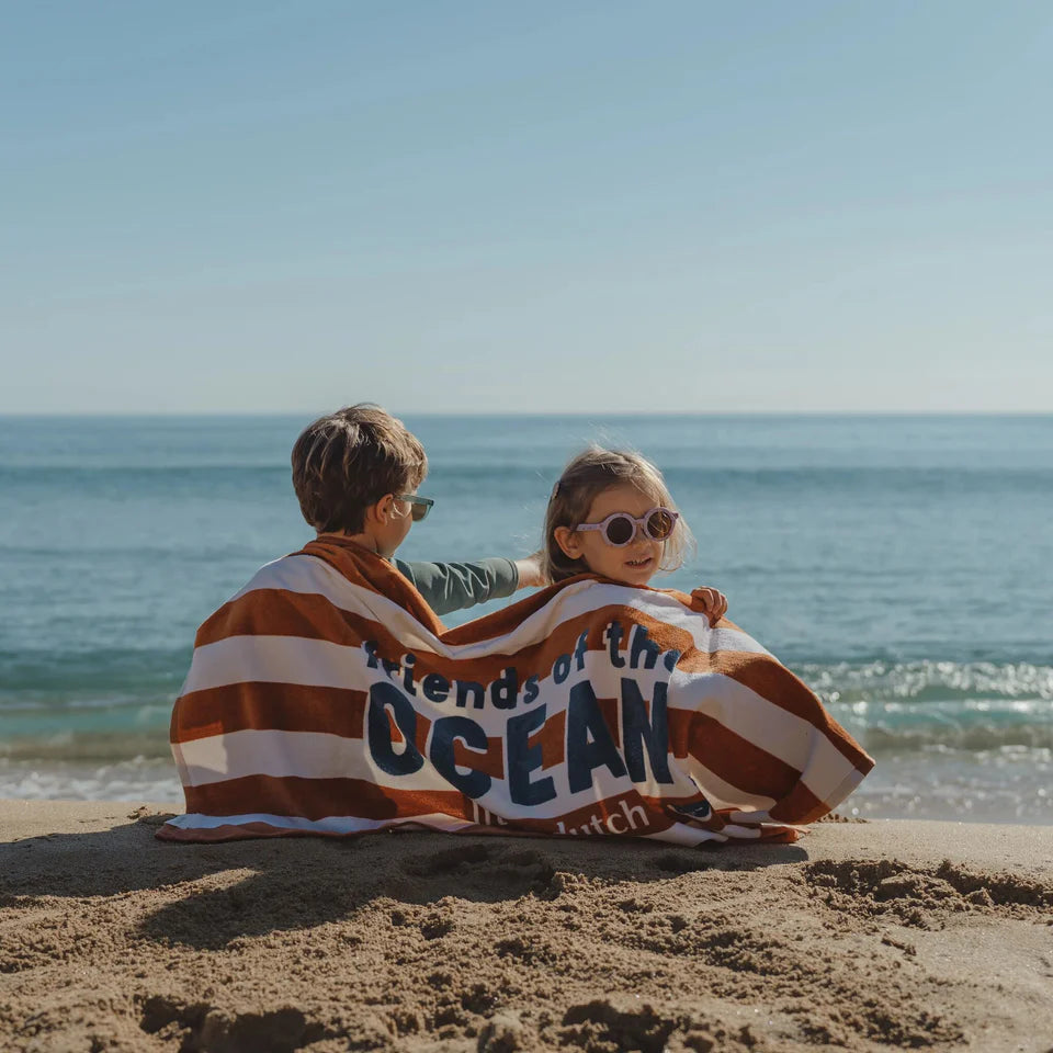 Пешкир за плажа • Кафеава • Океански свет