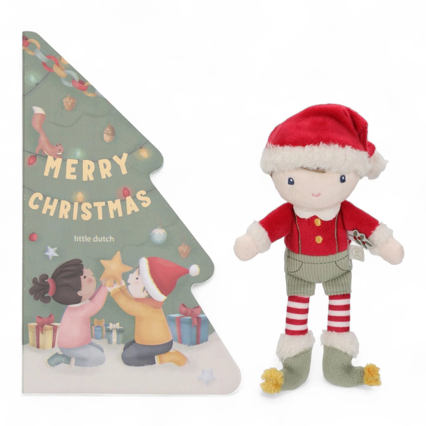 Новогодишен подарок со книга и кукла Џим