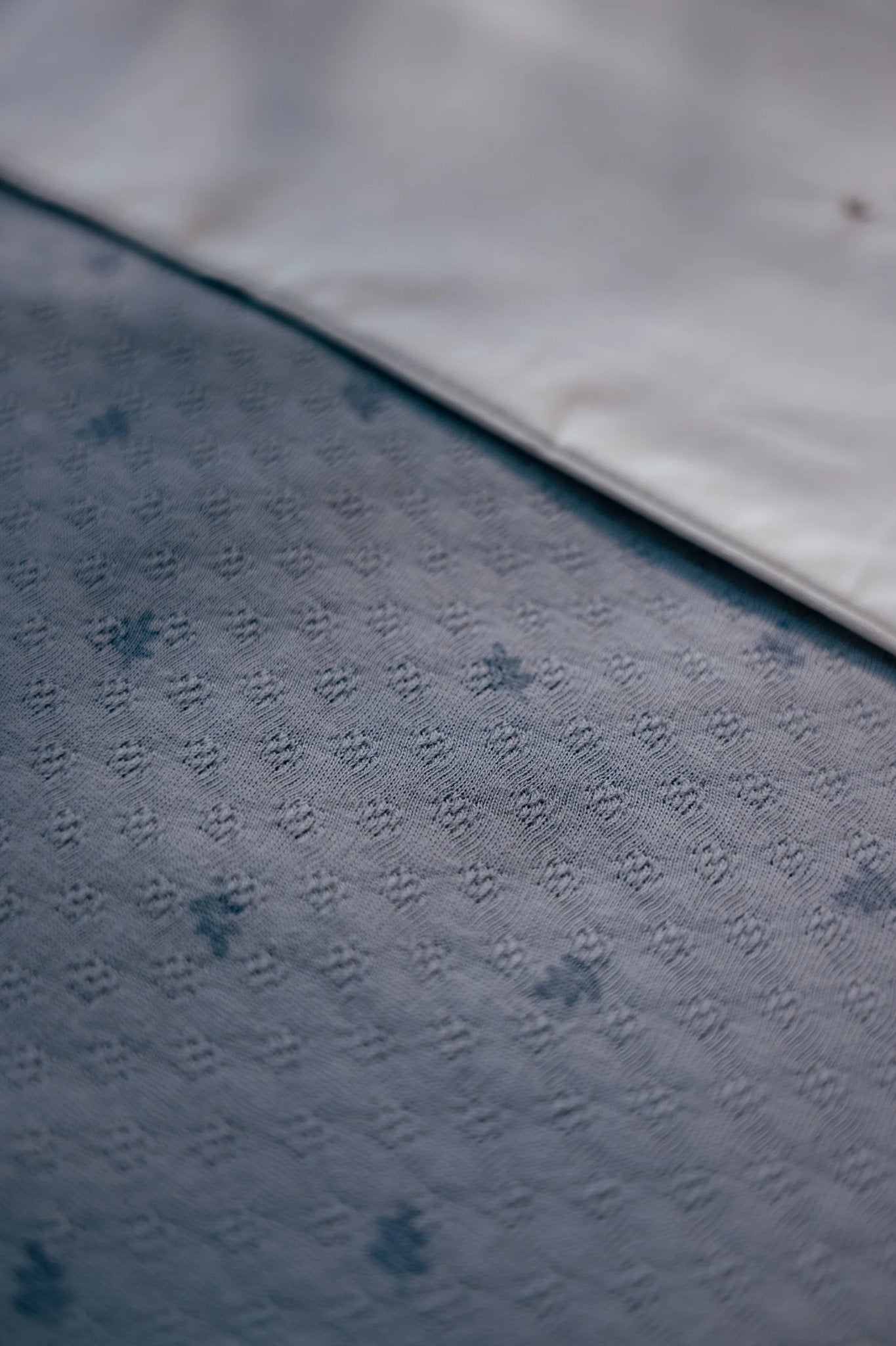 Тенко ќебе • Pure Denim Blue • 110 х 140 см