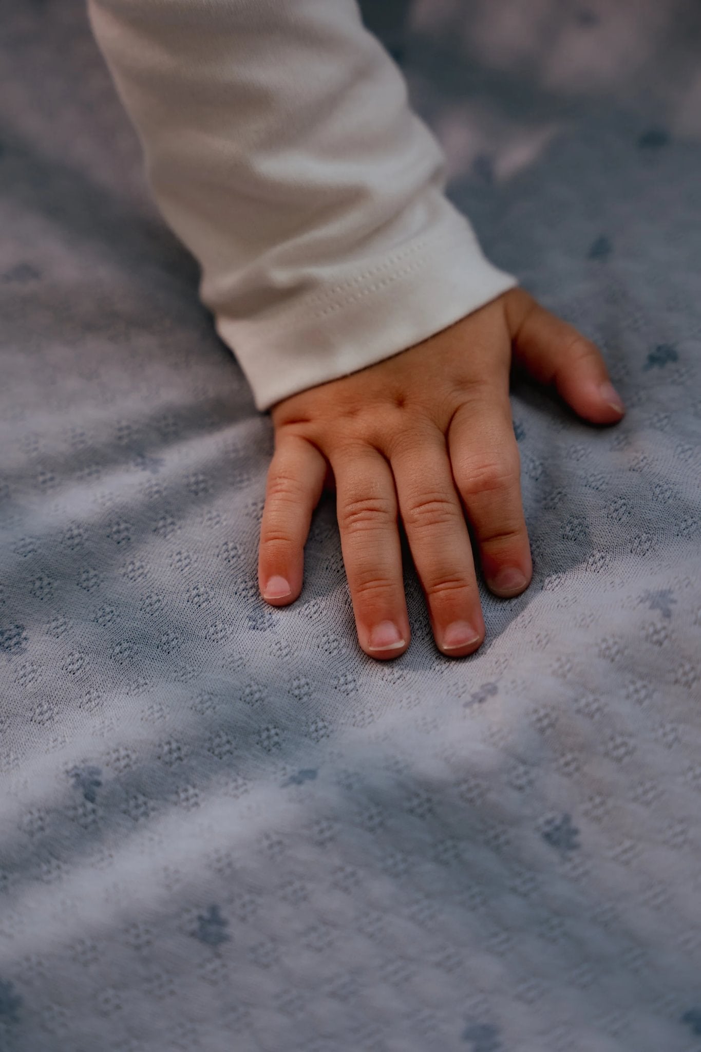 Тенко ќебе • Pure Denim Blue • 110 х 140 см