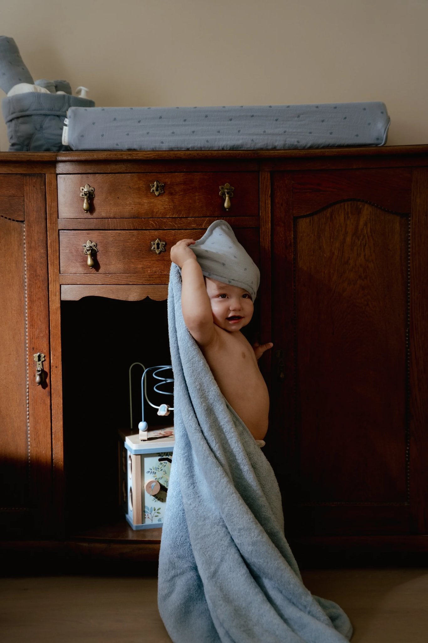 Пешкир за капење • Pure Denim Blue